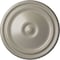 Ekena Millwork Reece Ceiling Medallion (Fits Canopies up to 2 3/8"), Hand-Painted Pearl White, 12"OD x 1 3/4"P CM12REPWS - alternate 1